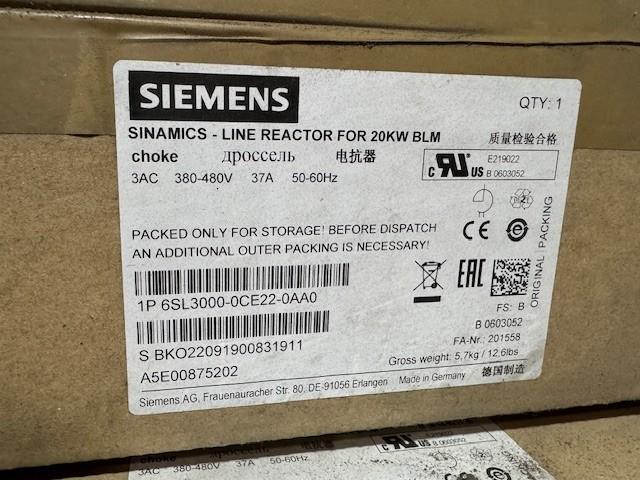 LINE REACTOR_BASIC LINE_3AC_20KW_480V