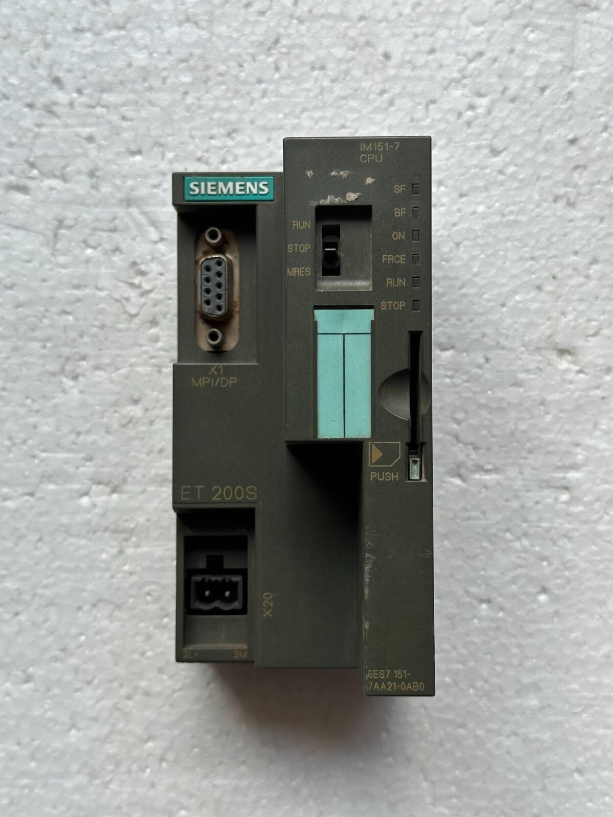 ET200S, IM151-7 CPU INTERFACE, 128KB