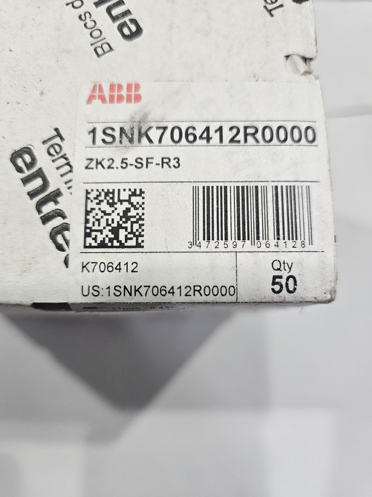 ZK2.5-SF-R3 PI-Spring Clamp Terminal Block - for Fuses 5x20 mm - Grey