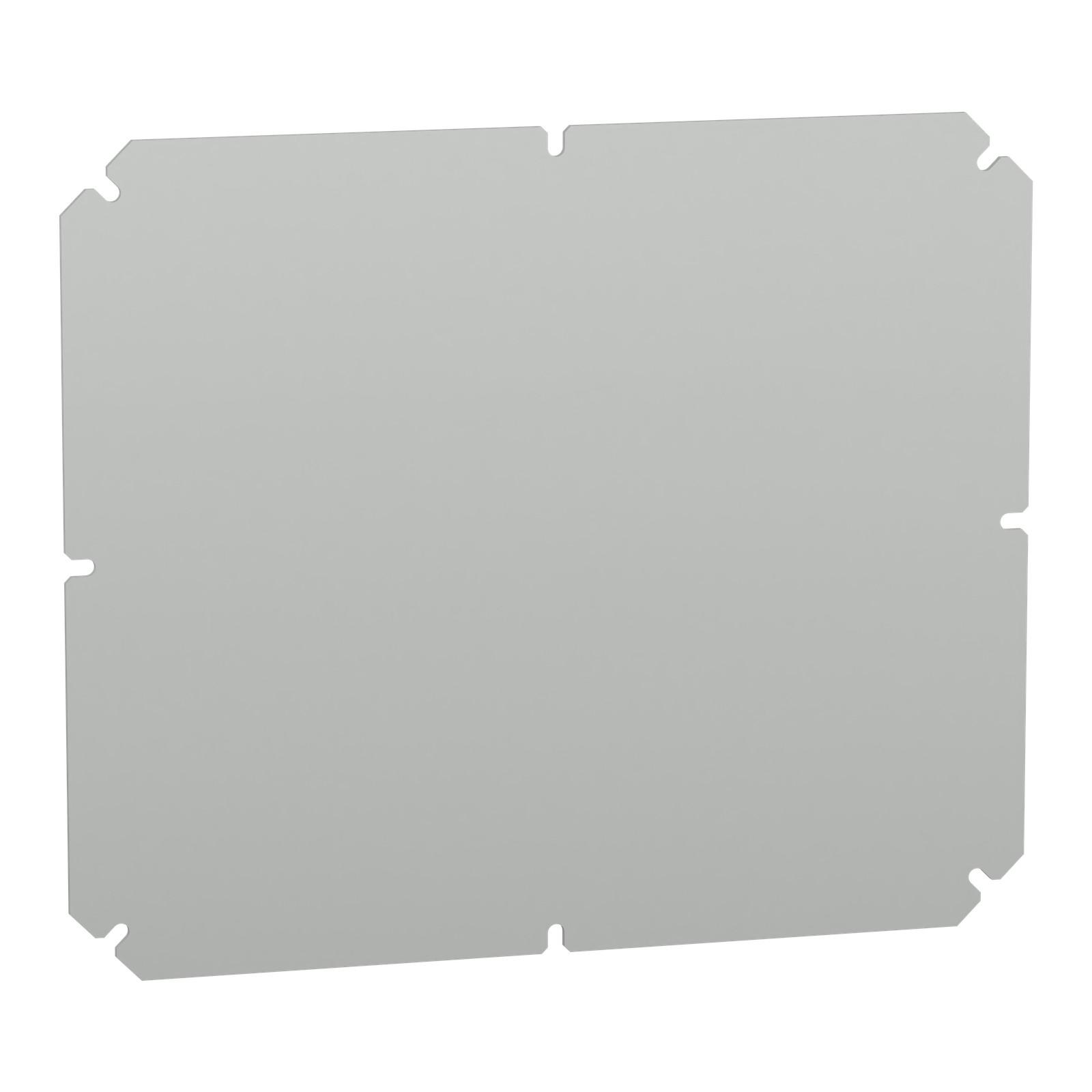 Insulating mounting plate, thickness 3 mm, For boxes of H325WL275 mm