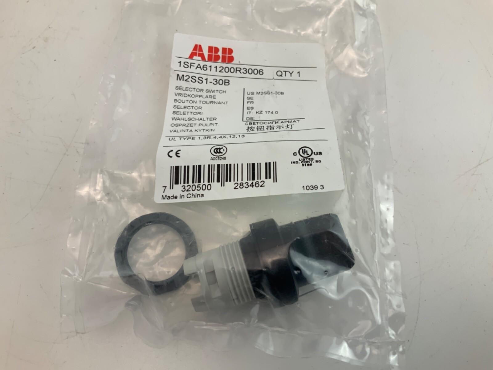 M2SS1-30B Selector Switch