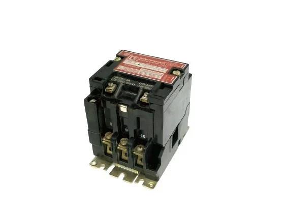 Contactor, Type S, multipole lighting, electrically held, 30A, 3 pole, 110/120VAC 50/60Hz coil, open style