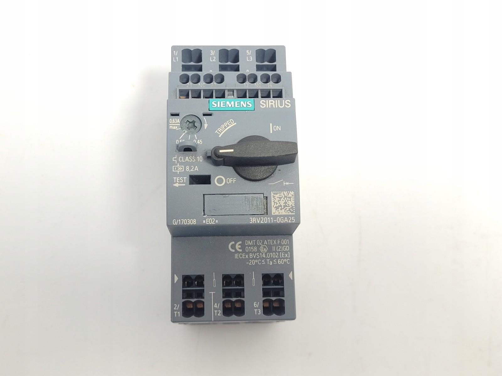 MSP S00 0.45-0.63A AUX 1NO 1NC SPRING