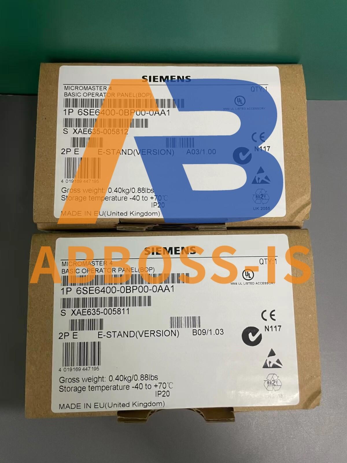 MICROMASTER4 Basic Operator Panel BOP