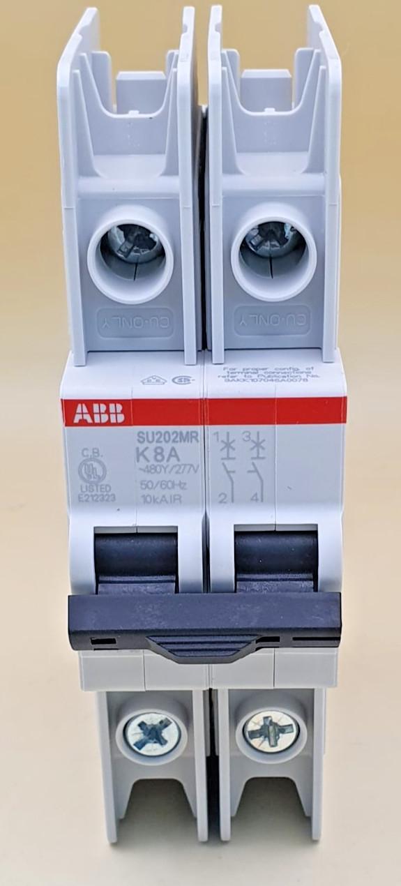 MCB SU200MR RTT 2P K 8A BCP