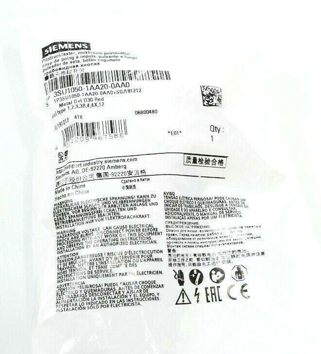 PUSHBUTTON, PUSH PULL RED, MH CAP O30MM