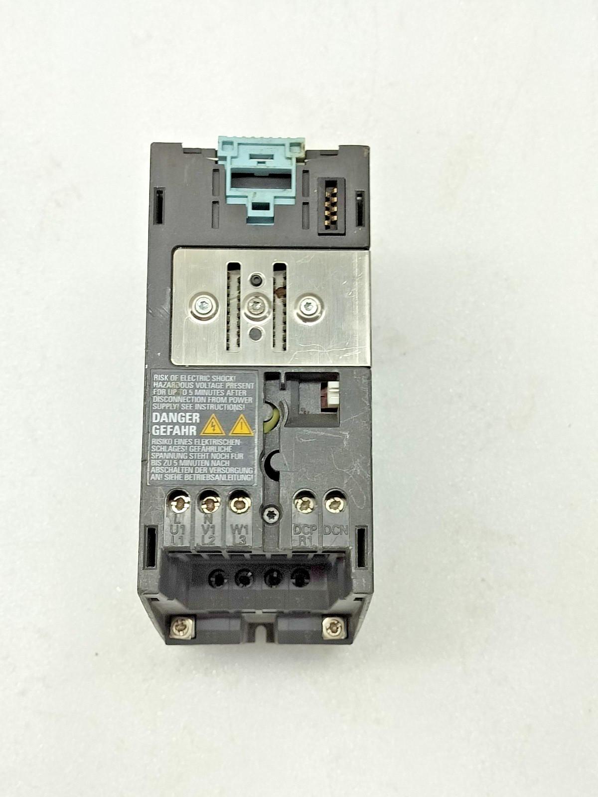 Sinamics Converter 3AC 0,55kW UNFLT.