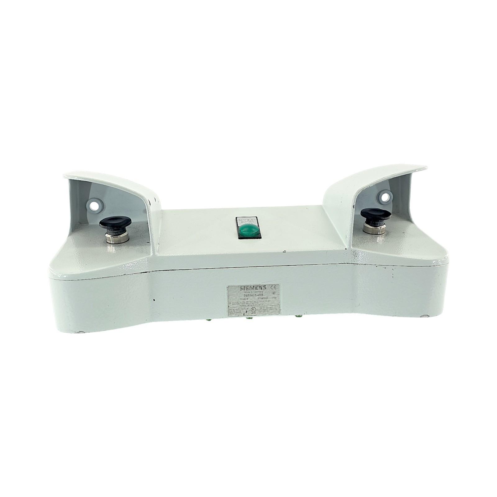 2-HAND CONTROL CONSOLE, METAL, STD EQUIP