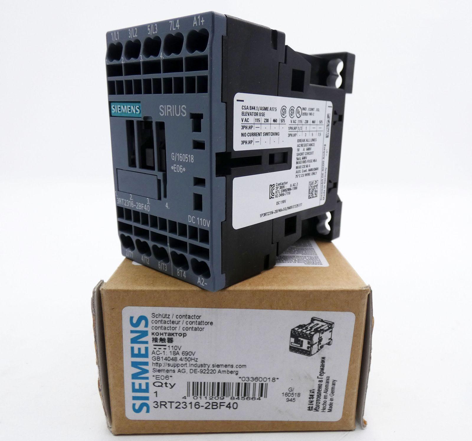 CONTACTOR RES S00 18A 110VDC 4NO SPRG