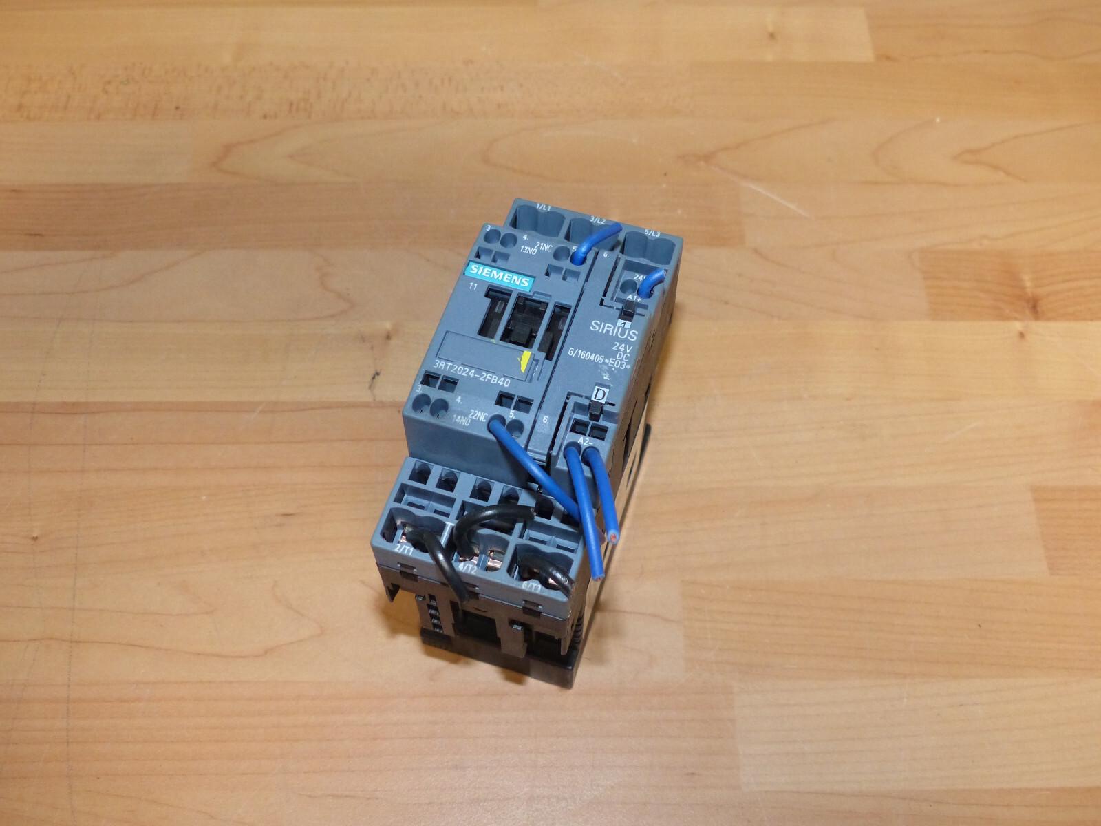 CONTACTOR S0 12A 24VDC 1NO/1NC SPRG