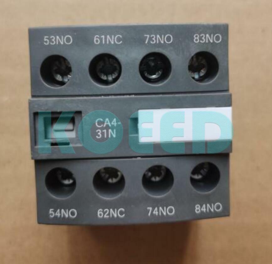 FRNT MNT AUX, 3NO/1NC, 4P NF RELAY
