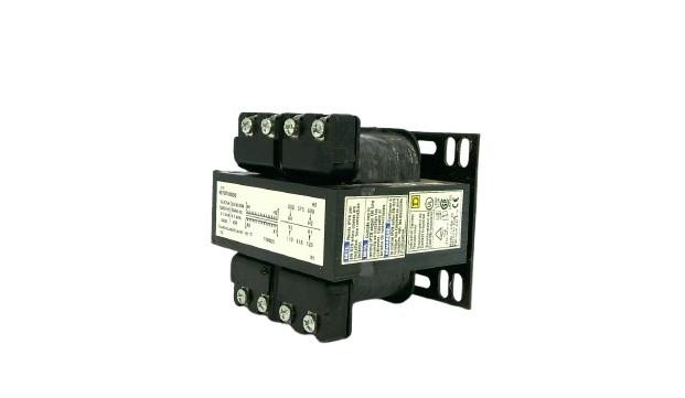 Transformer, Type T, industrial control, 100VA, 1 phase, 600V primary, 120V secondary, 55C rise