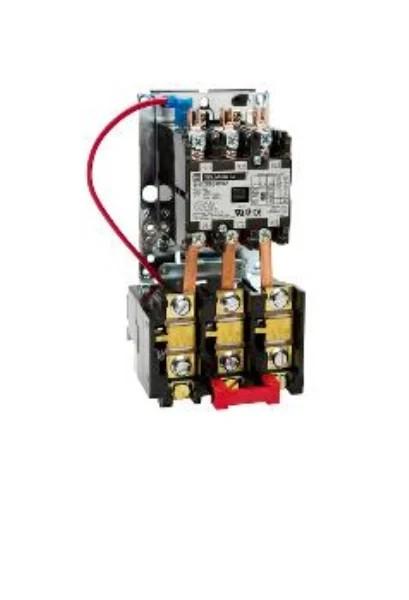 NEMA starter, Definite Purpose, 25A, 20HP at 600VAC, 3 phase, 3 pole, melting alloy, 120VAC coil, open