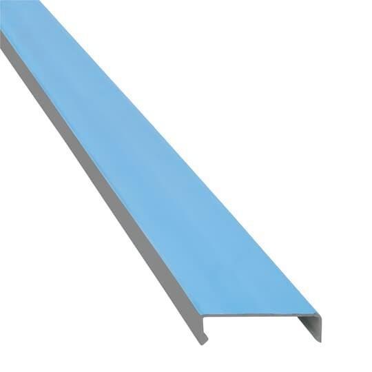 Plastic Wiring Duct Cover, 1 Inch, Gray