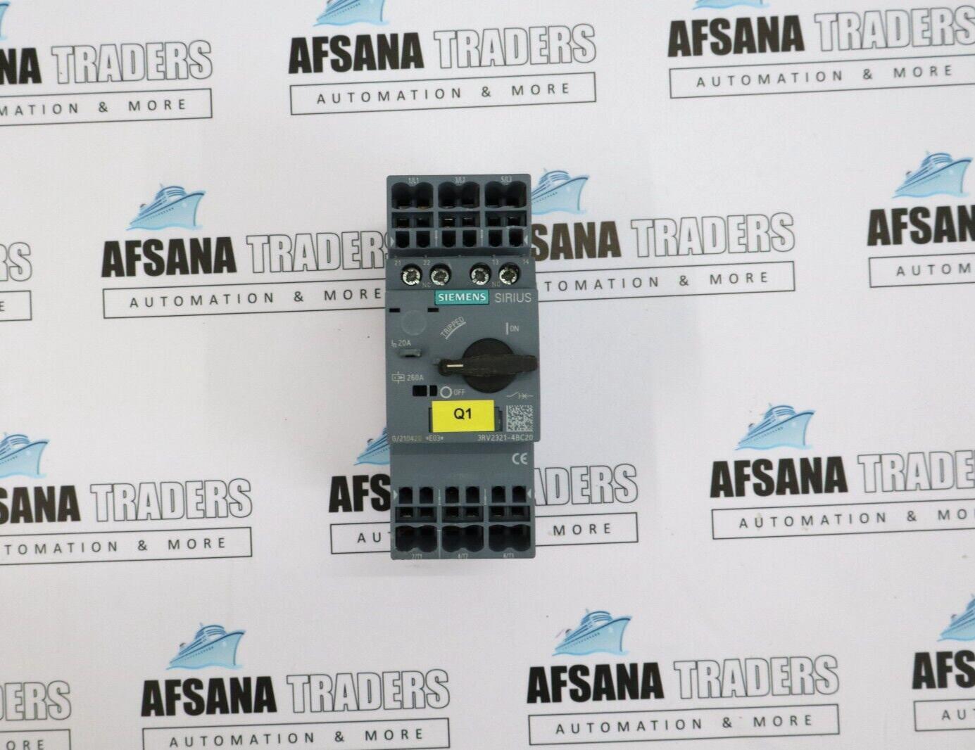 CIRCUIT-BREAKER S0 20A NO OVERLOAD