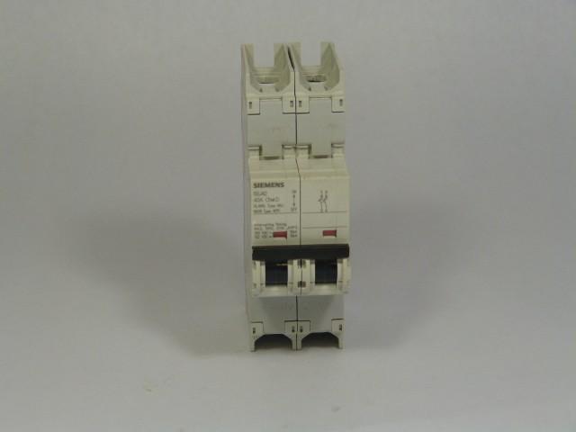 MCB 5SJ4 2P 240V 40A 10K D-TRIP