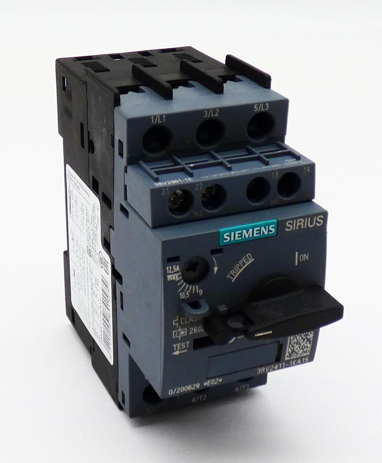 MSP S00 FOR XFRMR 9-12.5A AUX 1NO+1NC