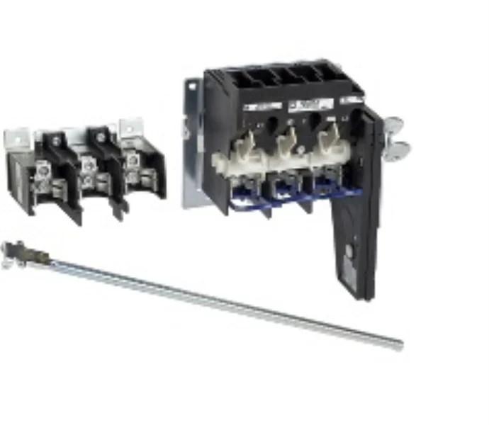Operating mechanism, flange mounted, variable depth, 60A, 600V, H, K, J, R fuseholder, switch mechanism