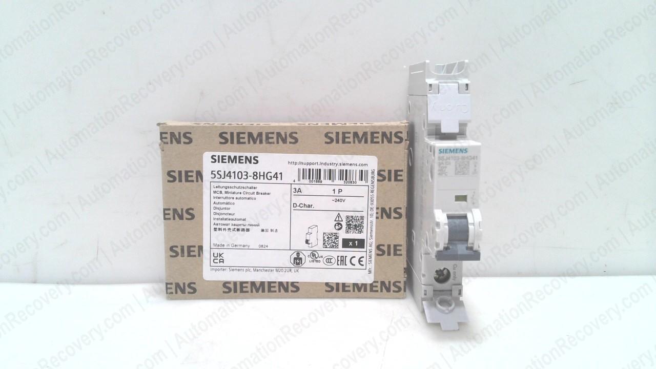 MCB 5SJ4 1P 240V 3A 14K D-TRIP