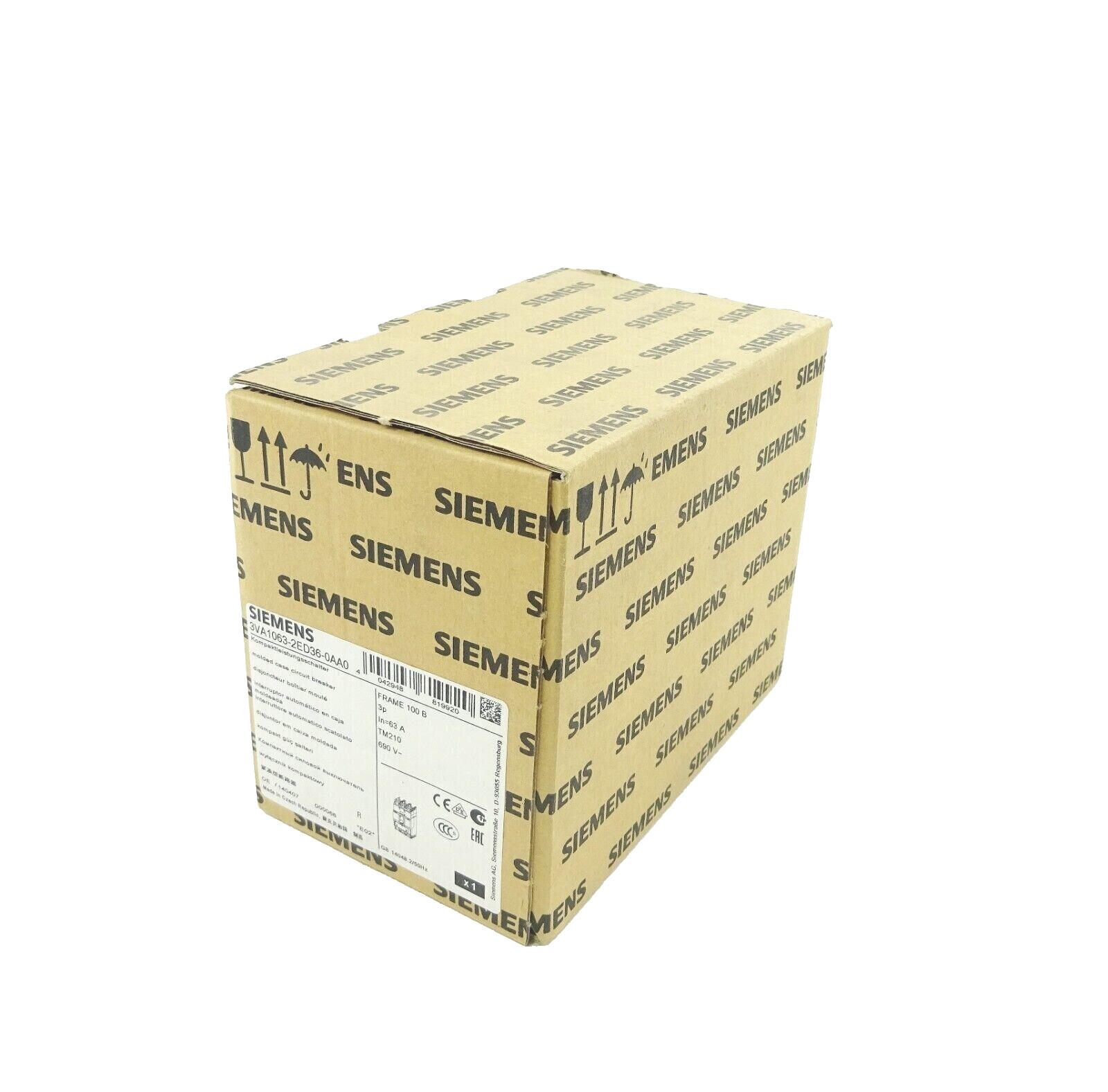 BRKR 3VA10 3P 63A 16KA FTFM BOX