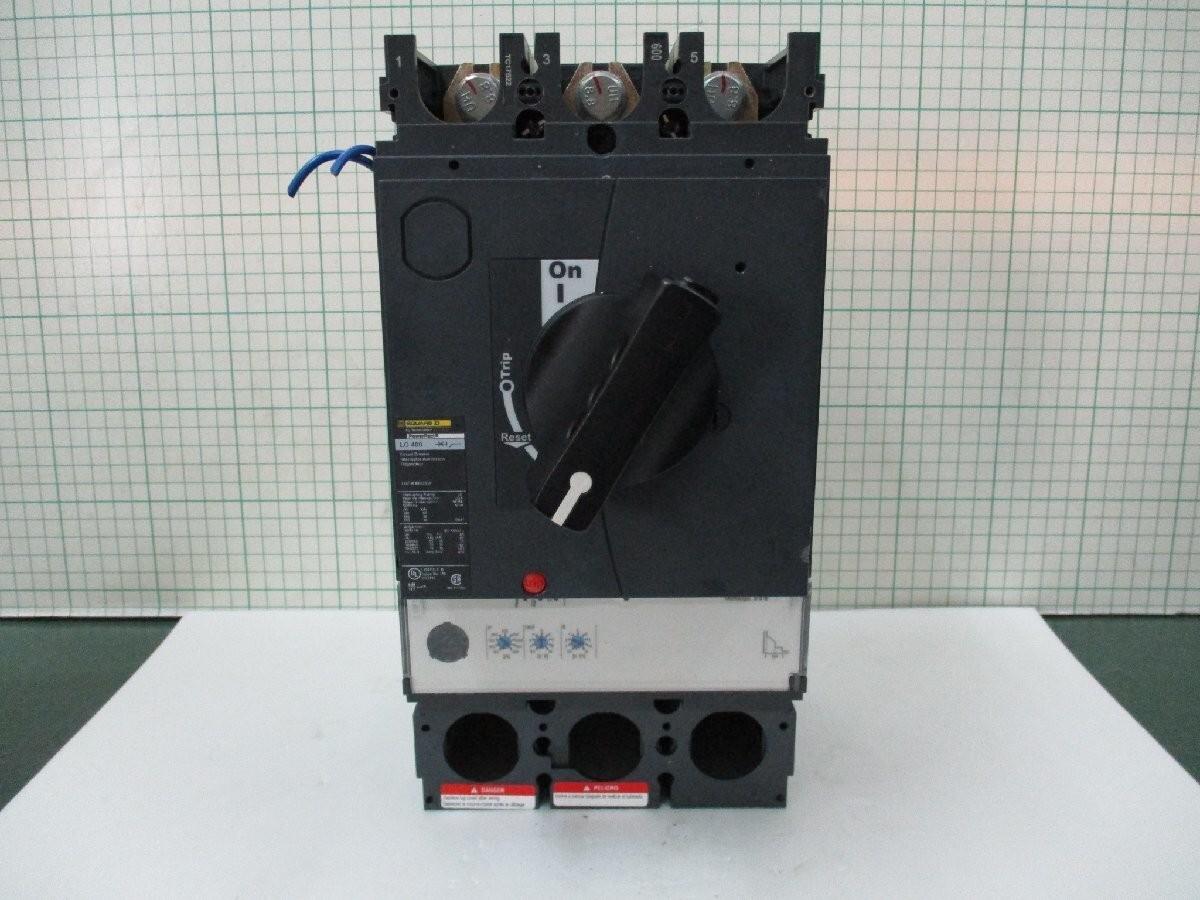 Circuit breaker, PowerPacT L, 400A, 3 pole, 600VAC, 18kA, busbar, MicroLogic 3.3S, 80%