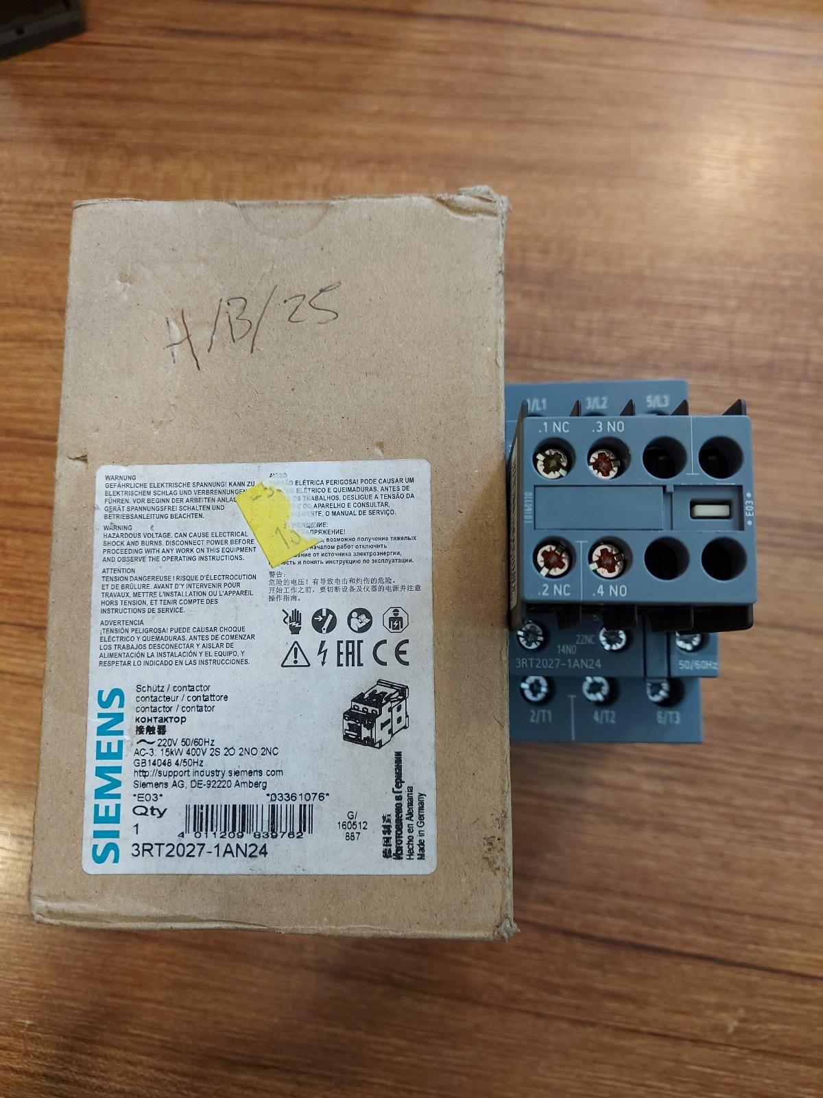 CONTACTOR S0 32A 220VAC 2NO/2NC SCRW