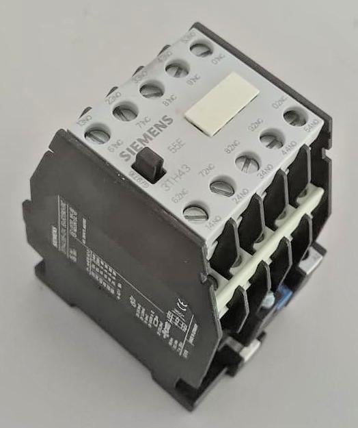 CONTROL RELAY, 230/220VAC, 5NO+5NC, SCREW