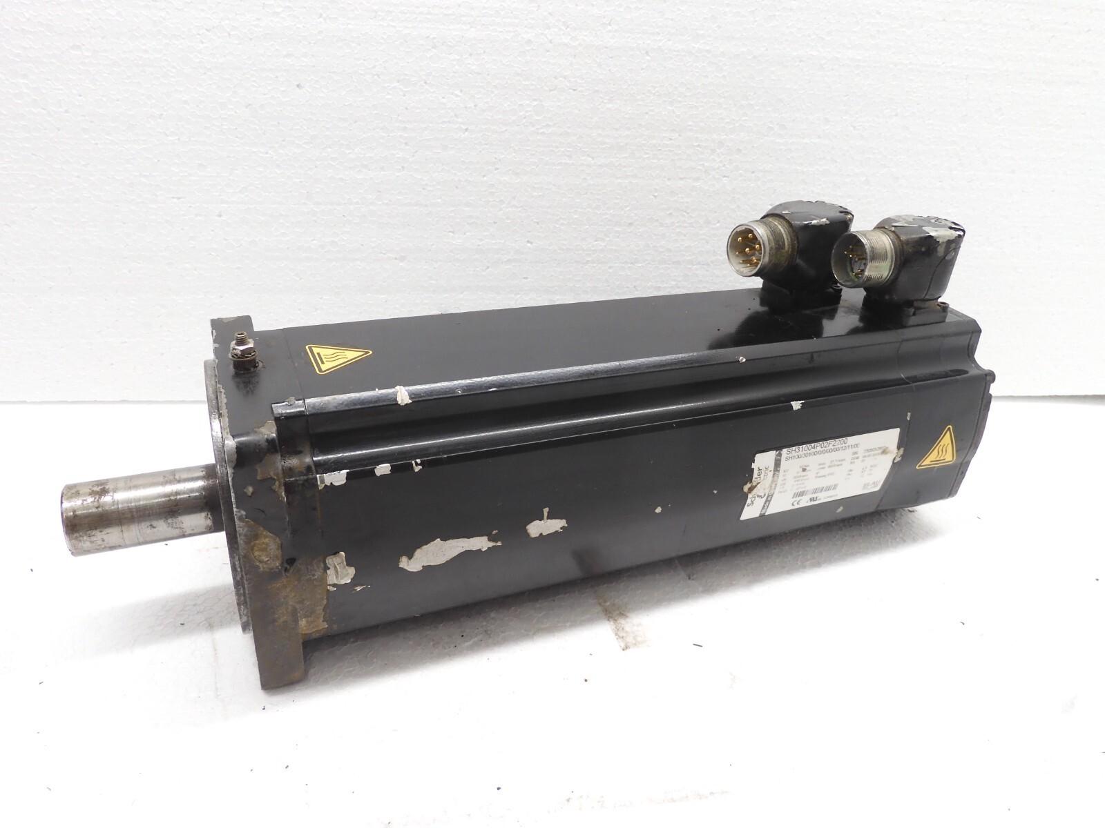 servo motor SH3 100 10Nm,nokey,multi,brake,90°conn.IP65/IP67,6k RPM