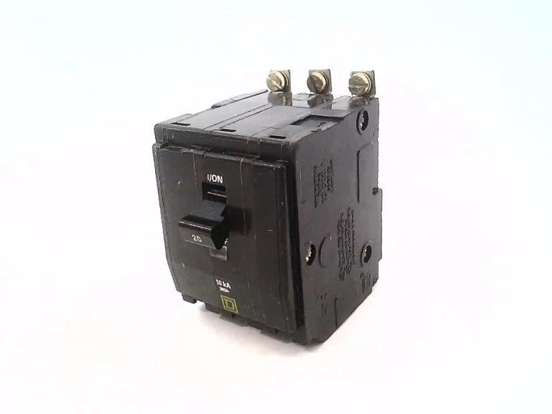 Mini circuit breaker, QO, 20A, 3 pole, 120/240VAC, 10kA, bolt on mount