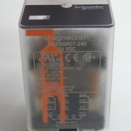 General purpose relay, SE Relays, 788R, DPDT, 10A, 24 VDC, Quick terminal, flange cover