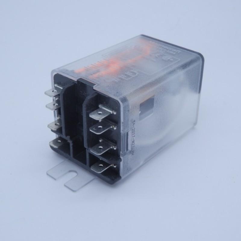 General purpose relay, SE Relays, 788R, DPDT, 10A, 120 VAC, Quick terminal, flange cover