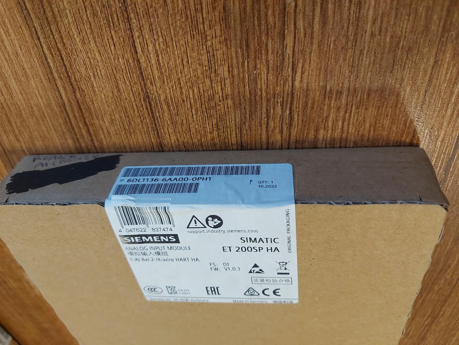 ET 200SP HA. F-AI 8xI 2-/4-wire HART HA