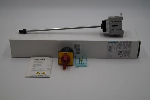 Main switch 3-pole Rated