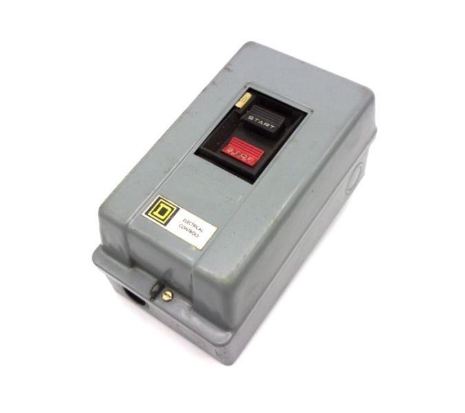 Manual starter, integral horsepower, NEMA M1, 600VAC, 3 pole, 10HP at 380/575VAC, 3 phase, no indicator, NEMA 1