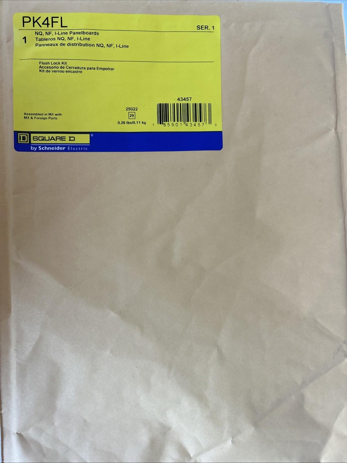 Panelboard accessory, NF/NQ/I-Line, lock, flush