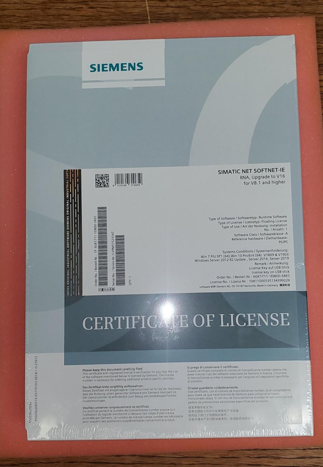 IE SOFTNET-S7 RNA UPGRADE EDITION 2006