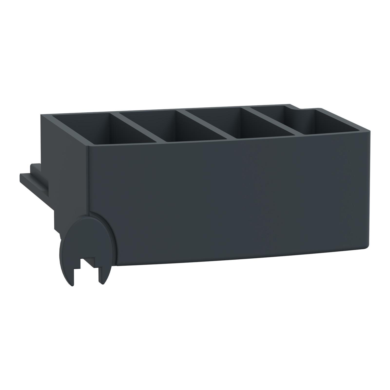 blanking cover, Tesys Ultra for add-on contact block location LU9