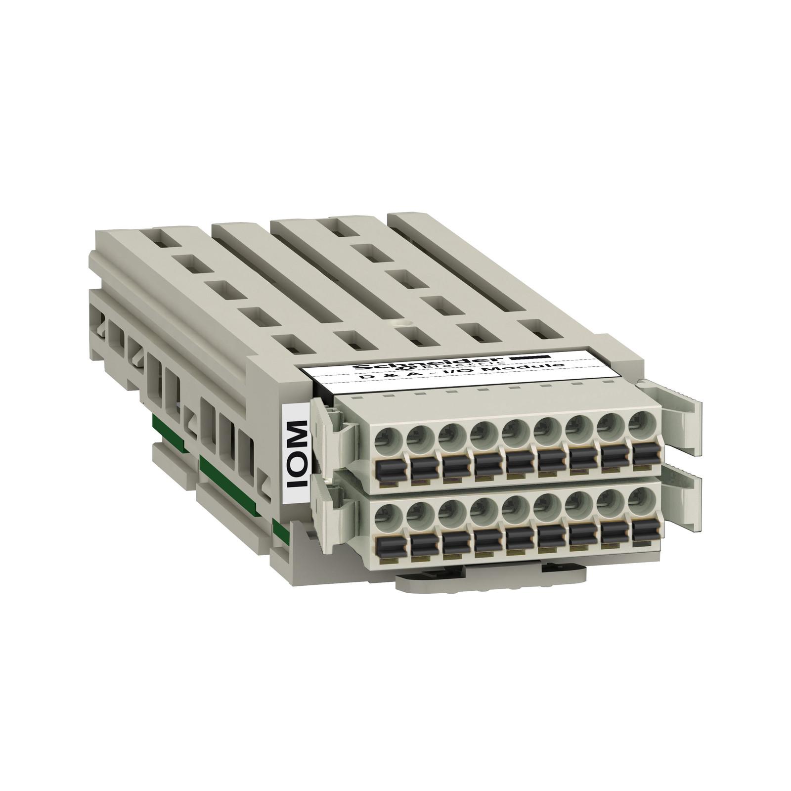 additional Input Output module, Altivar, 24V DC, 1 removable spring connector