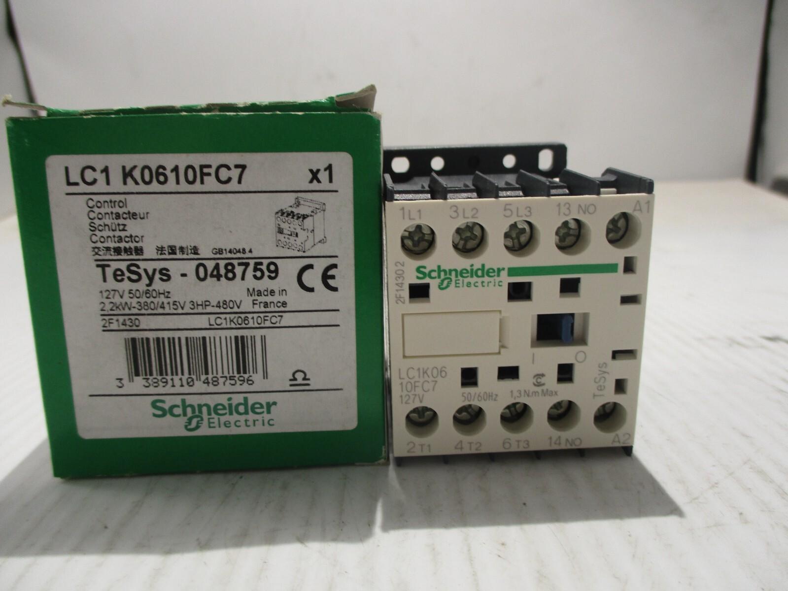 LC1K0610FC7 CONTACTOR 177V COIL