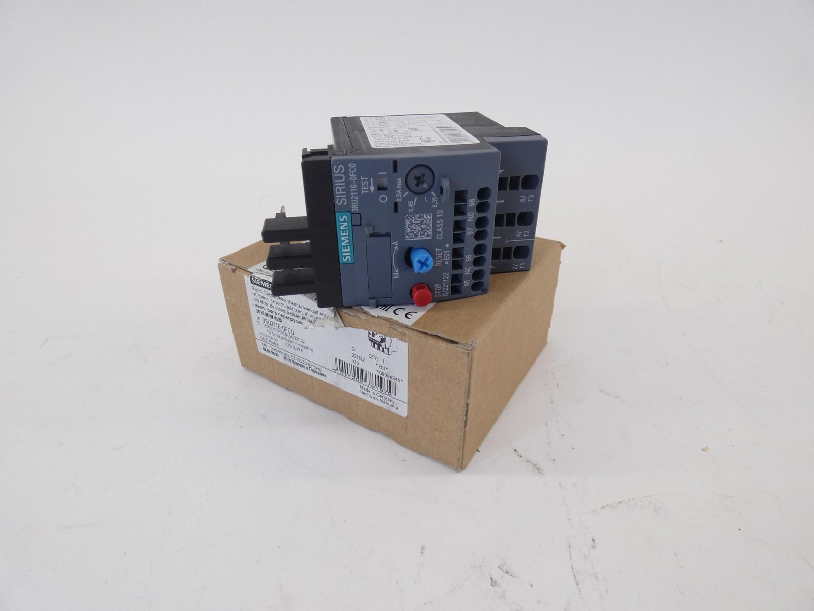 OVERLOAD RELAY CL10 S00 0.35-0.5A SPRNG