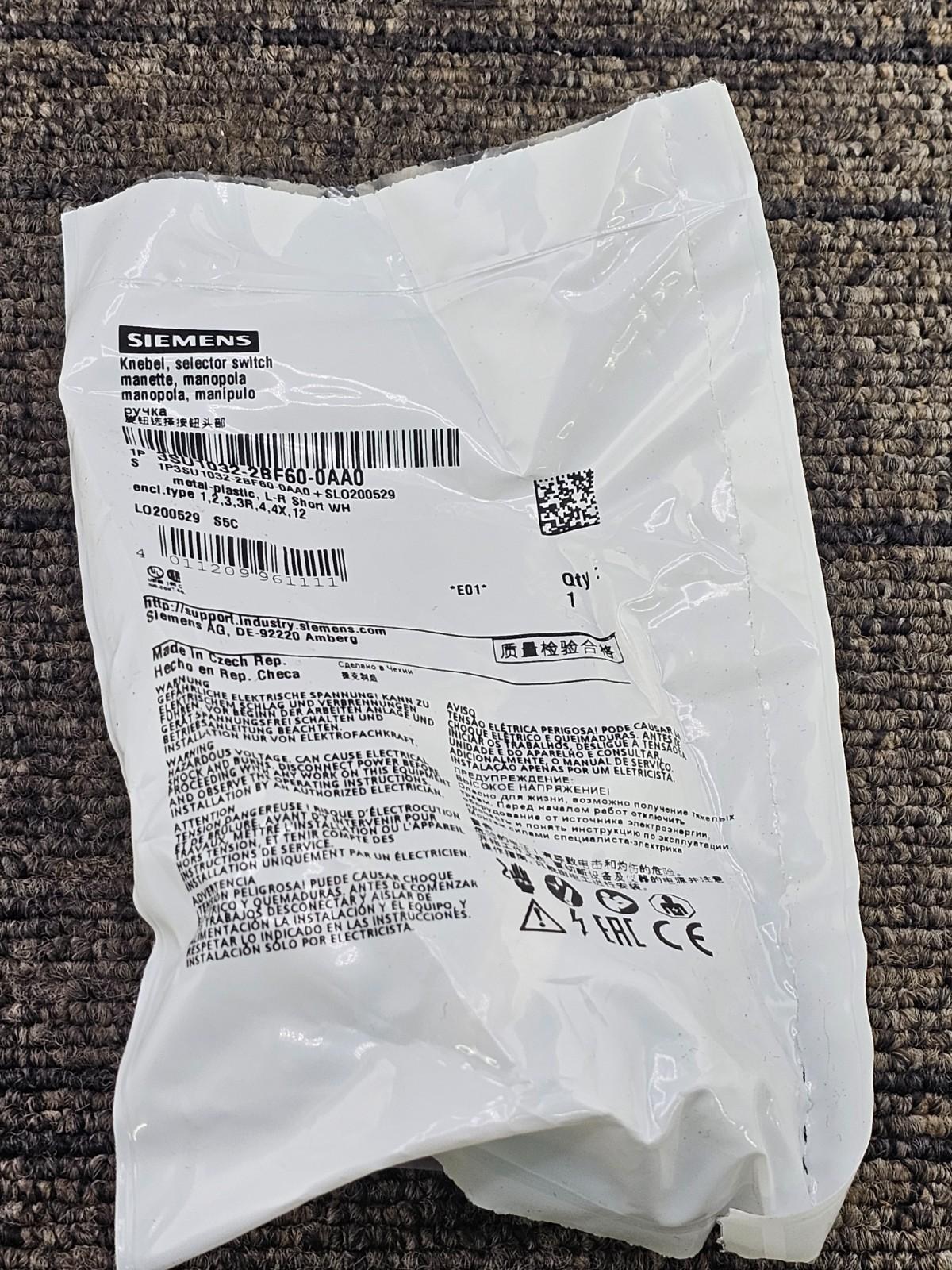 SEL SW, 2POS, MTND, SHORT HANDLE, WHT