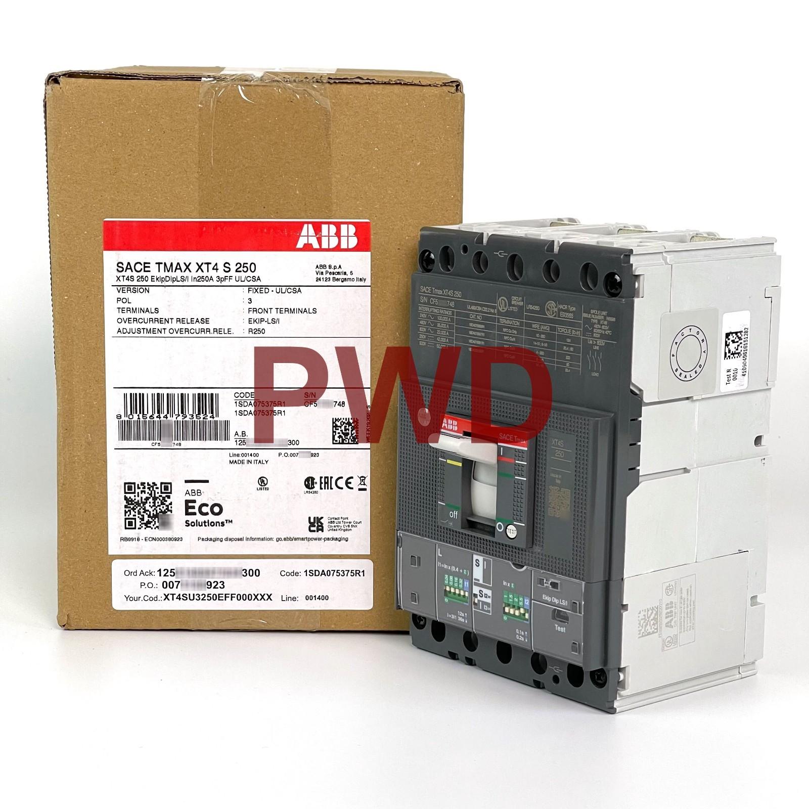 XT4S 250 EKIPLS/I IN=250A3PFFUL/CSA