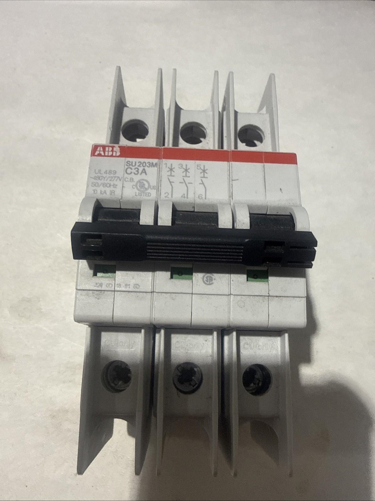 UL489 MCB 3P C 3A 480/277