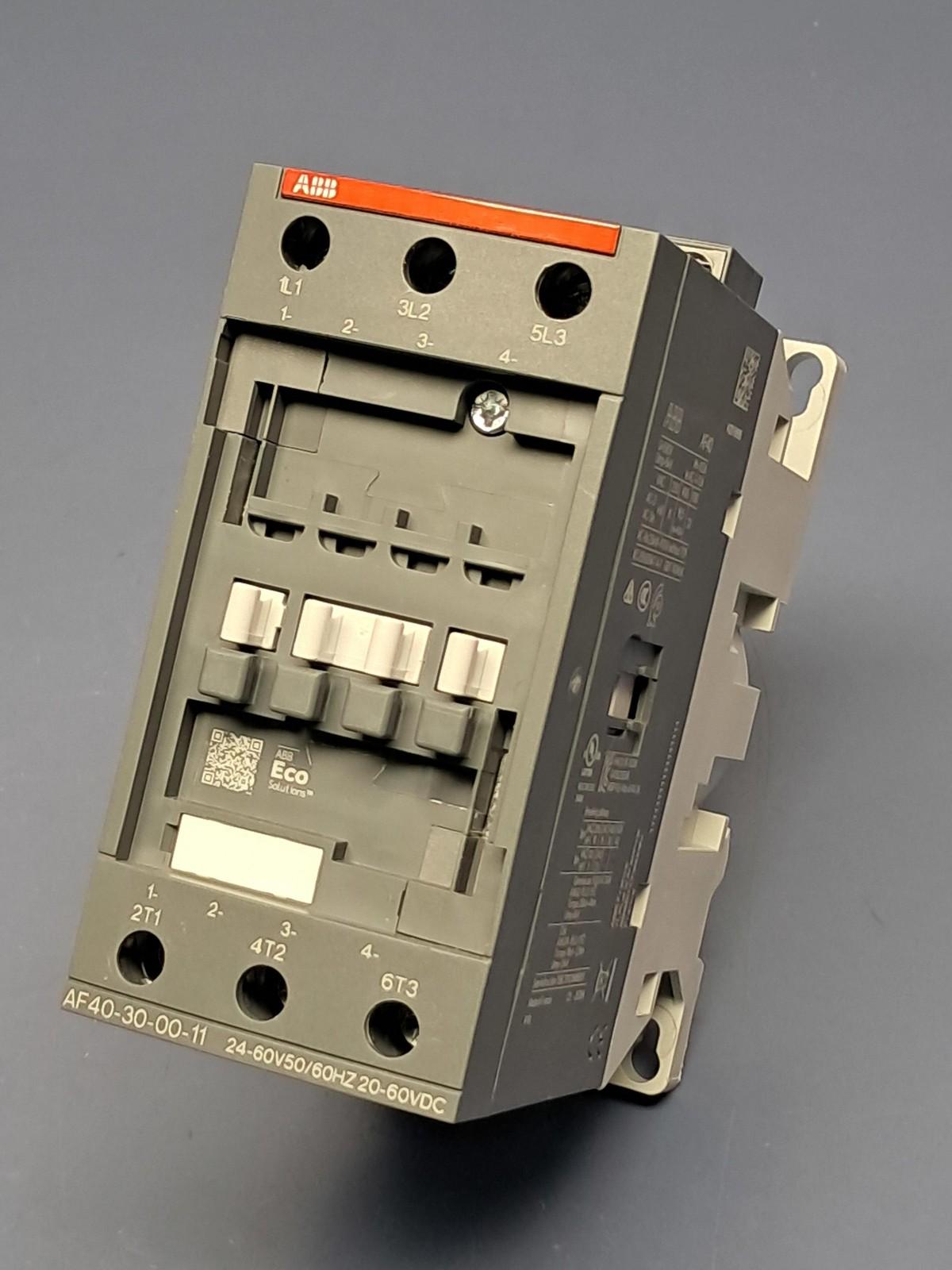 CONTACTOR, 3 POLE, 40HP 600VAC