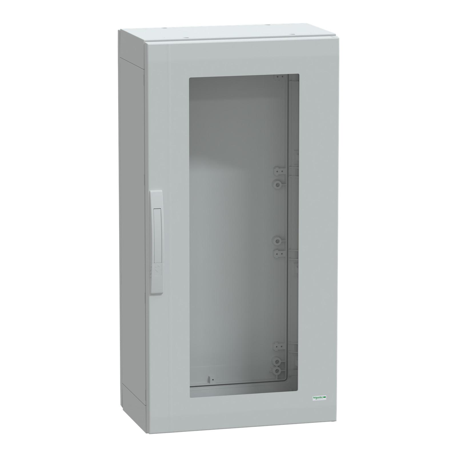 Floor standing polyester enclosure, Thalassa PLA, glazed door, completely sealed, 1000x500x320mm, IP65, IK08