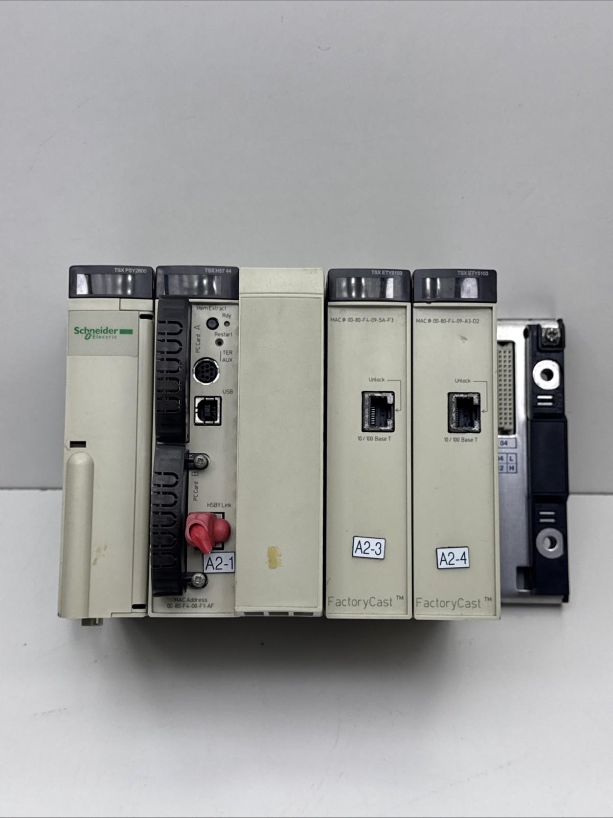TSXH5744MC UNITY HOT STANDBY PROCESSOR TSXETY5103C TSXPSY2600C