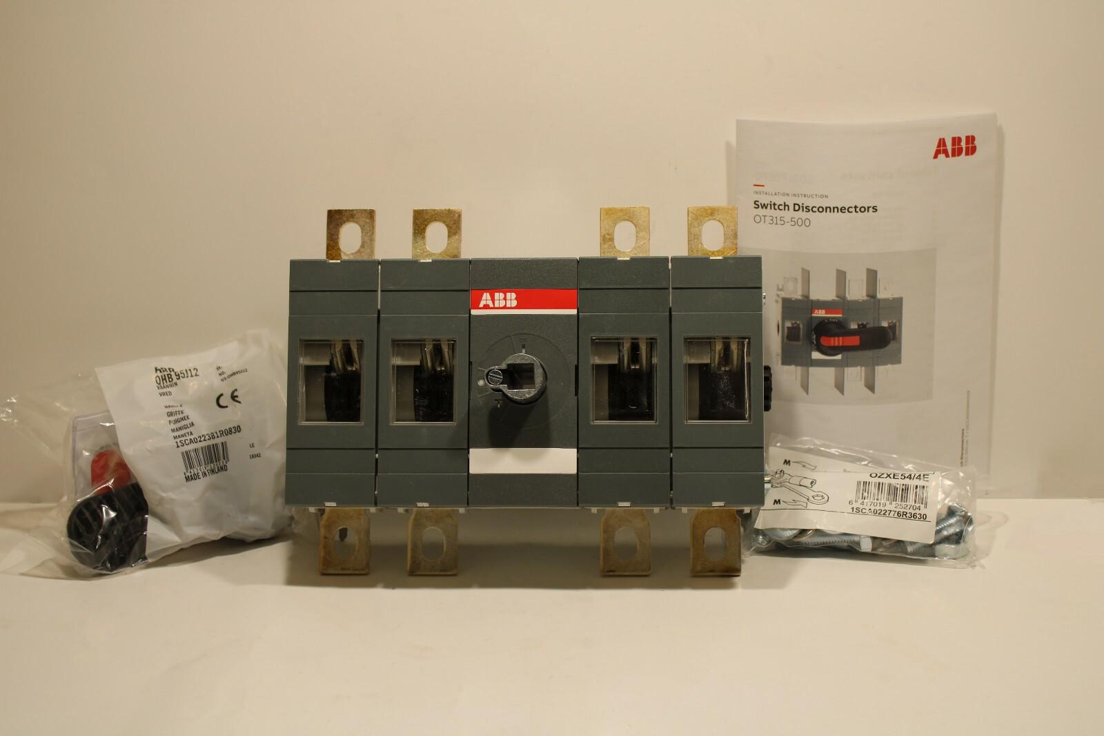 OT400E22P SWITCH-DISCONNECTOR