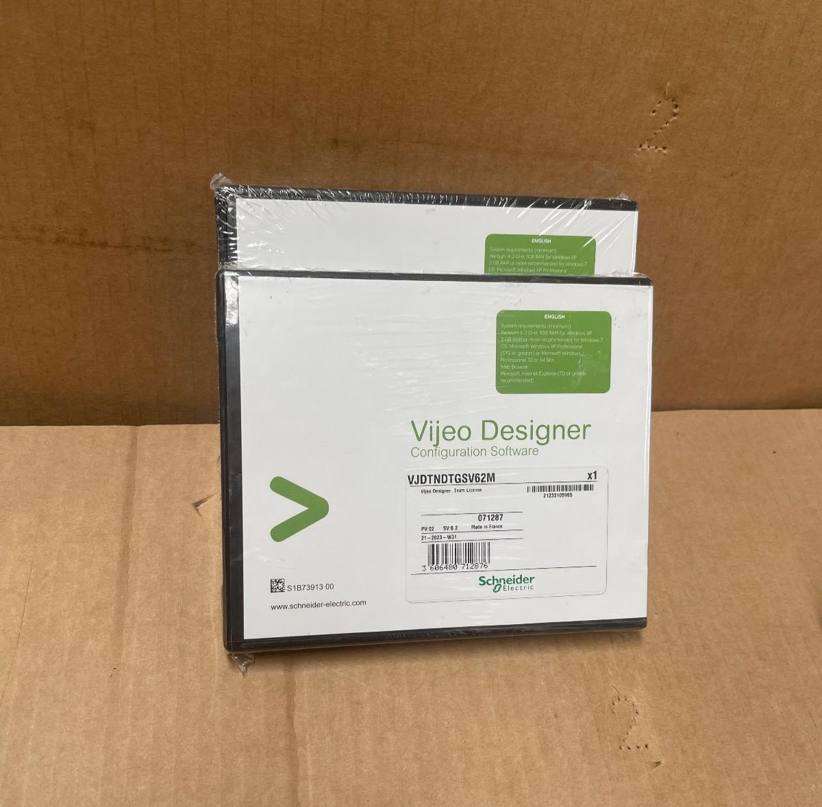 Vijeo Designer 6.2, HMI configuration software team license