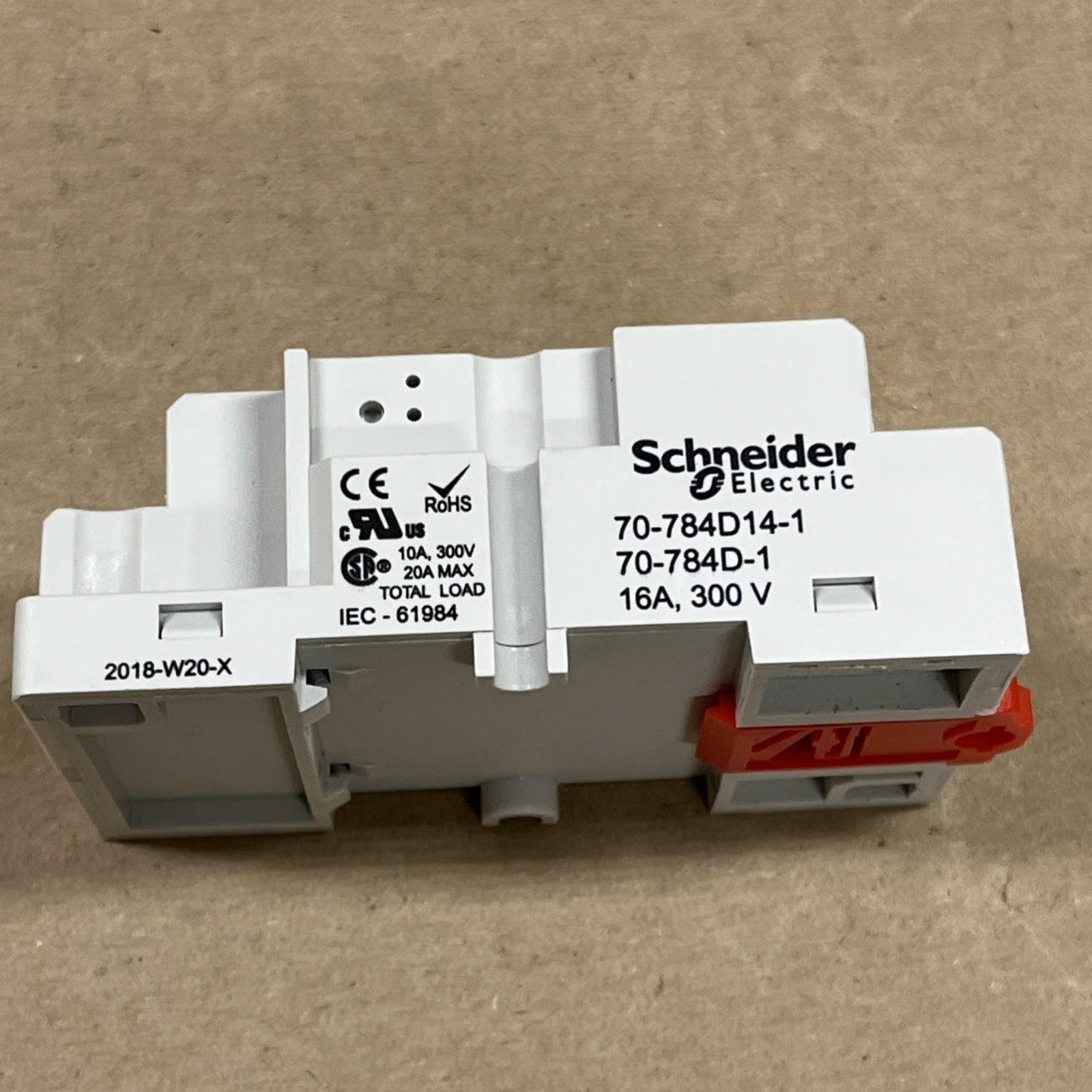 Socket, SE Relays general purpose relay accessory, 4PDT, 16A, 300 V, 14 pins, screw clamping terminal, 784 series