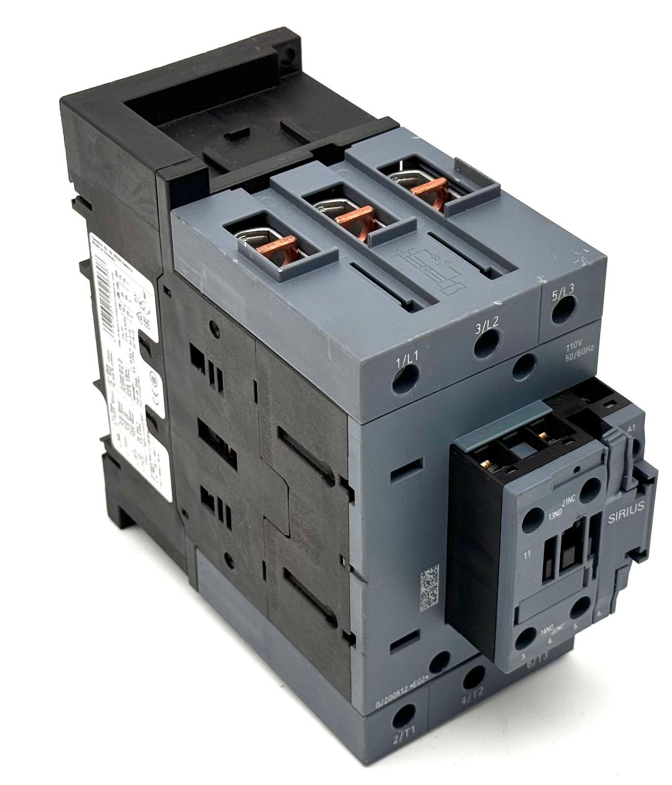 CONT..AC3:45KW.2NO+2NC.110VAC 50/60HZ
